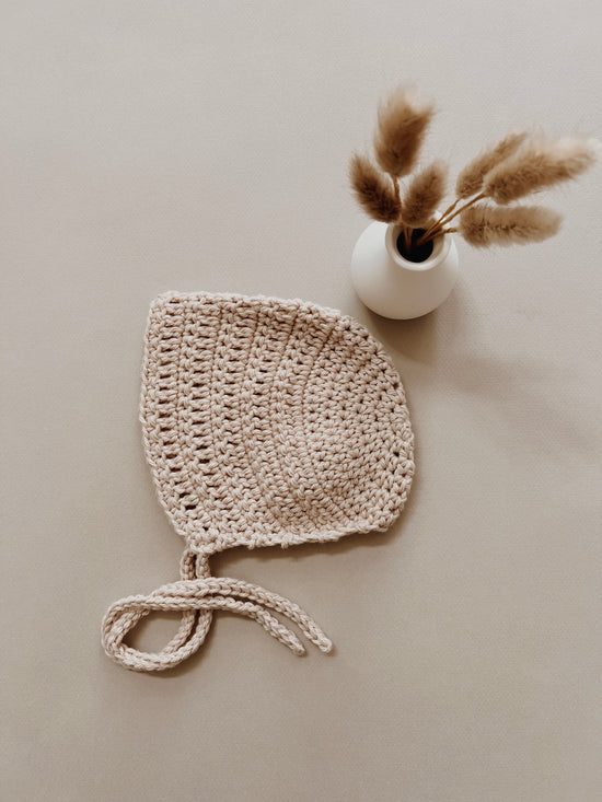 Peyton Handmade Crochet Bonnet
