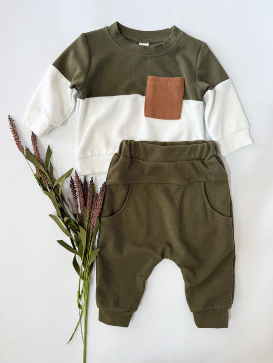 Imperfect Lawrence Color Block Set (12-18M)