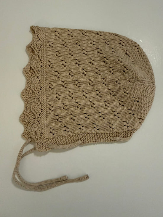 Knit Bonnet (12-18M)