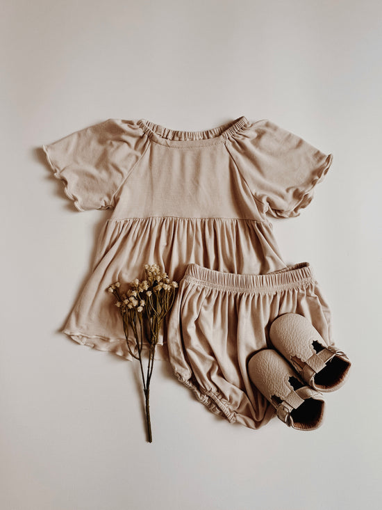 Athena Flutter Dress Set
