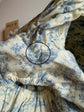 Imperfect Genevieve Blue Floral Romper (6-12M)