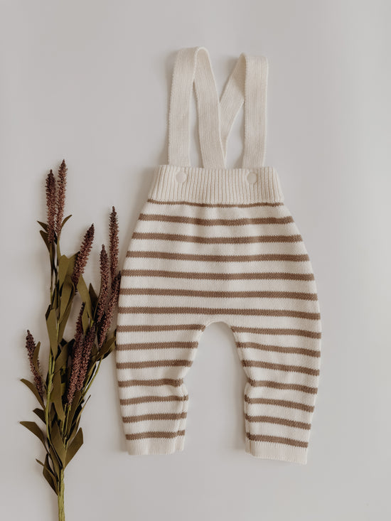 Axel Striped Knit Coverall