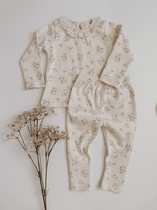 Ayanna Floral Collared Set