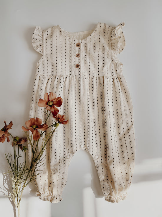 Viola Cord Romper