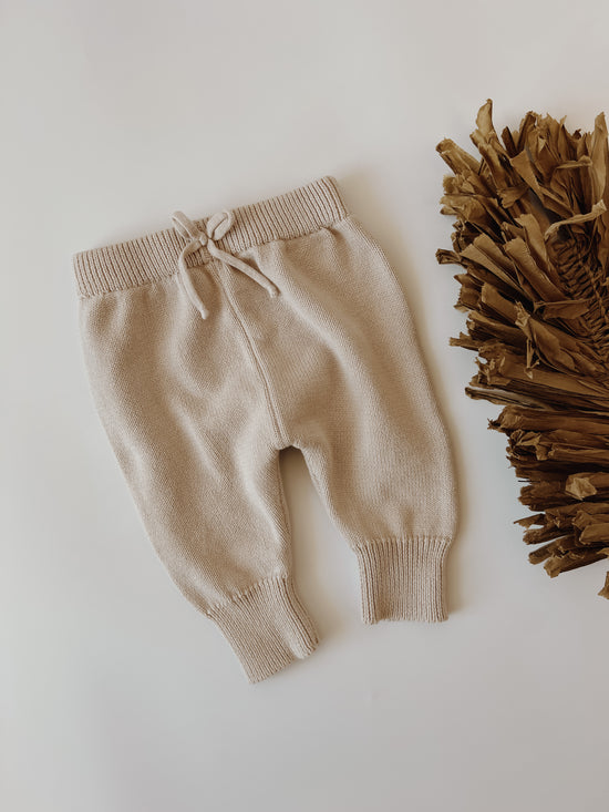 Piper Knit Pant | Beige