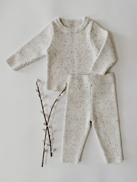 Ellis Fleck Knit Set