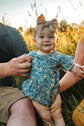 Franny Vintage Floral Romper