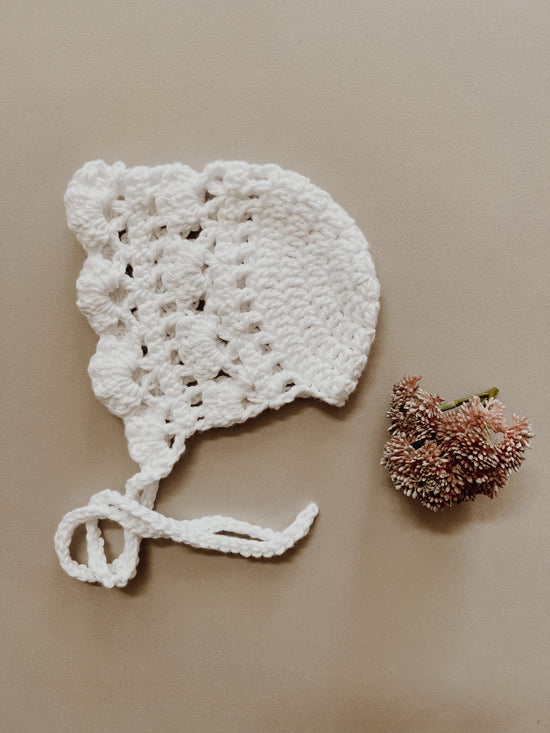Felicity Handmade Crochet Bonnet