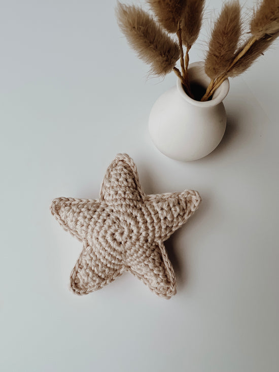 Star Crochet Rattle