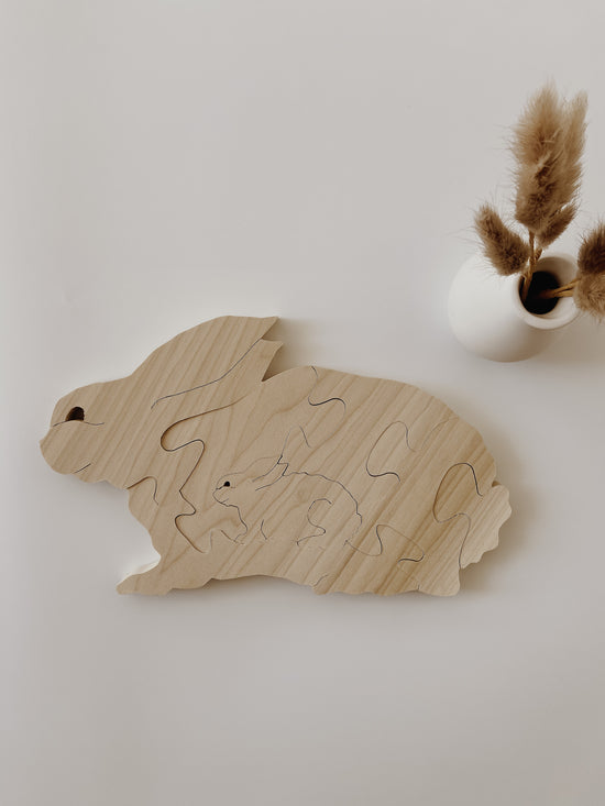 Handmade Jigsaw Puzzle | Rabbit