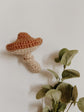 Mushroom Crochet Rattle