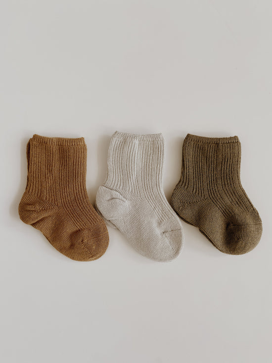 Sock Set | Earth Hues